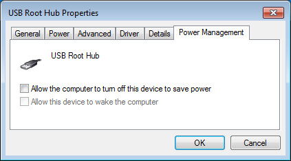 USB Hub Power Management