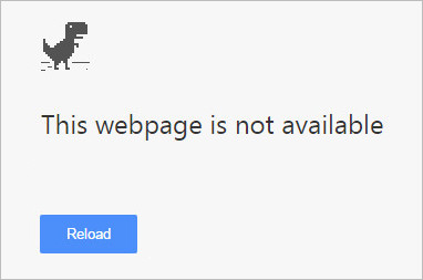 Webpage Not Available