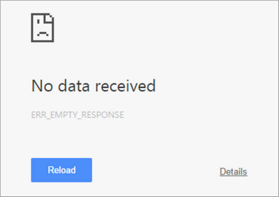 Err_Empty_Response Error Code