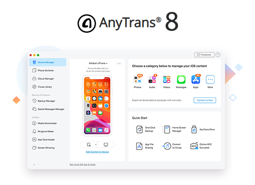 All-New AnyTrans 8 Helps Transition to iPhone 11 with Breeze