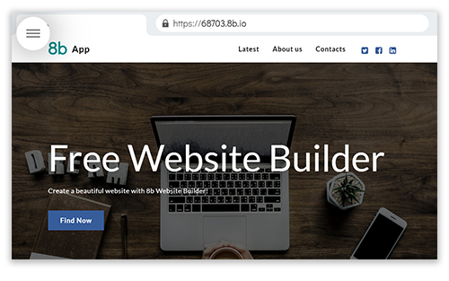 Create a Website For Free - 8b Web Builder Guide